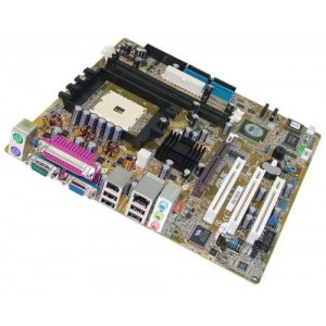 Placa de baza ASUS K8V-MX, SK 754, 2*DDR, AGP, VGA, S-ATA, SB, LAN, FSB 800